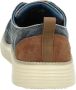 Skechers Stat Pexton Heren Sneakers Navy - Thumbnail 16