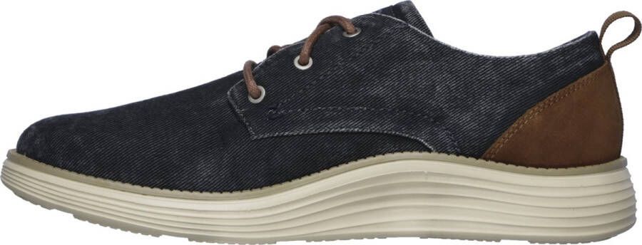 Skechers Stat Pexton Heren Sneakers Navy