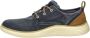 Skechers Stat Pexton Heren Sneakers Navy - Thumbnail 25