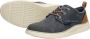 Skechers Stat Pexton Heren Sneakers Navy - Thumbnail 44