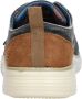 Skechers Stat Pexton Heren Sneakers Navy - Thumbnail 48