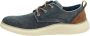 Skechers Stat Pexton Heren Sneakers Navy - Thumbnail 60