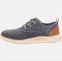 Skechers Stat Pexton Heren Sneakers Navy - Thumbnail 63