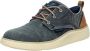 Skechers Stat Pexton Heren Sneakers Navy - Thumbnail 65