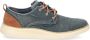 Skechers Stat Pexton Heren Sneakers Navy - Thumbnail 73