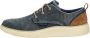 Skechers Stat Pexton Heren Sneakers Navy - Thumbnail 83