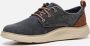 Skechers Stat Pexton Heren Sneakers Navy - Thumbnail 93