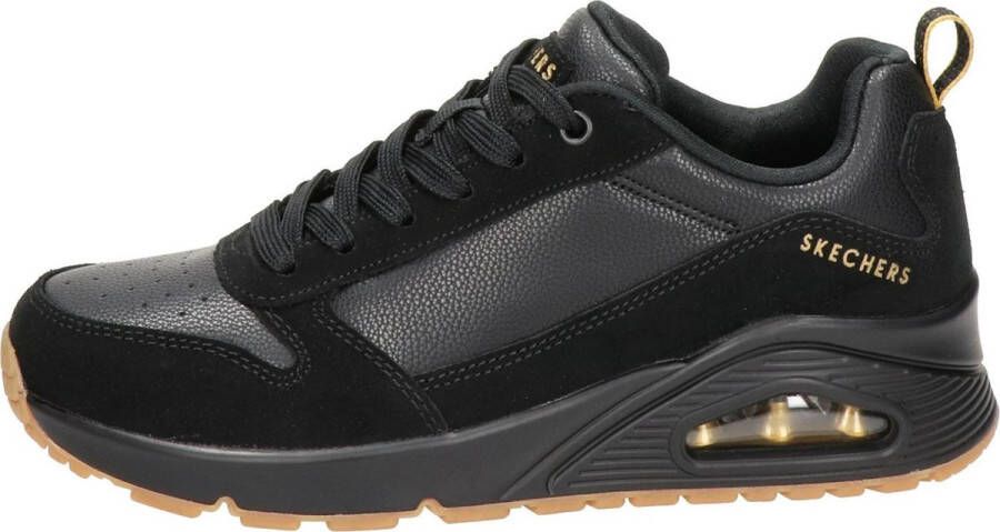 Skechers Street Los Angeles dames sneaker Zwart