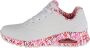 Skechers Sneakers met sleehak UNO-LOVING LOVE Vrijetijdsschoen lage schoen veterschoen met coole graffiti-print - Thumbnail 7