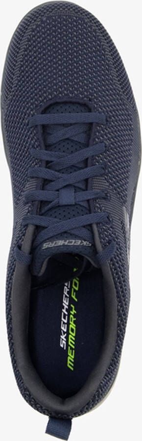 Skechers Summits Brisbane heren sneakers blauw Extra comfort Memory Foam