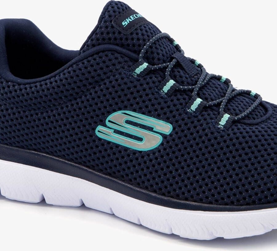 Skechers Summits dames sneakers blauw Extra comfort Memory Foam