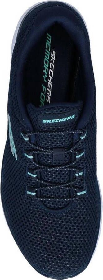 Skechers Summits dames sneakers blauw Extra comfort Memory Foam