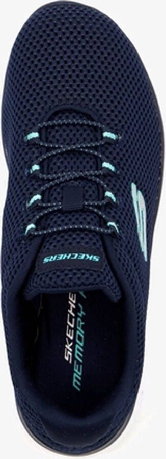 Skechers Summits dames sneakers blauw Extra comfort Memory Foam
