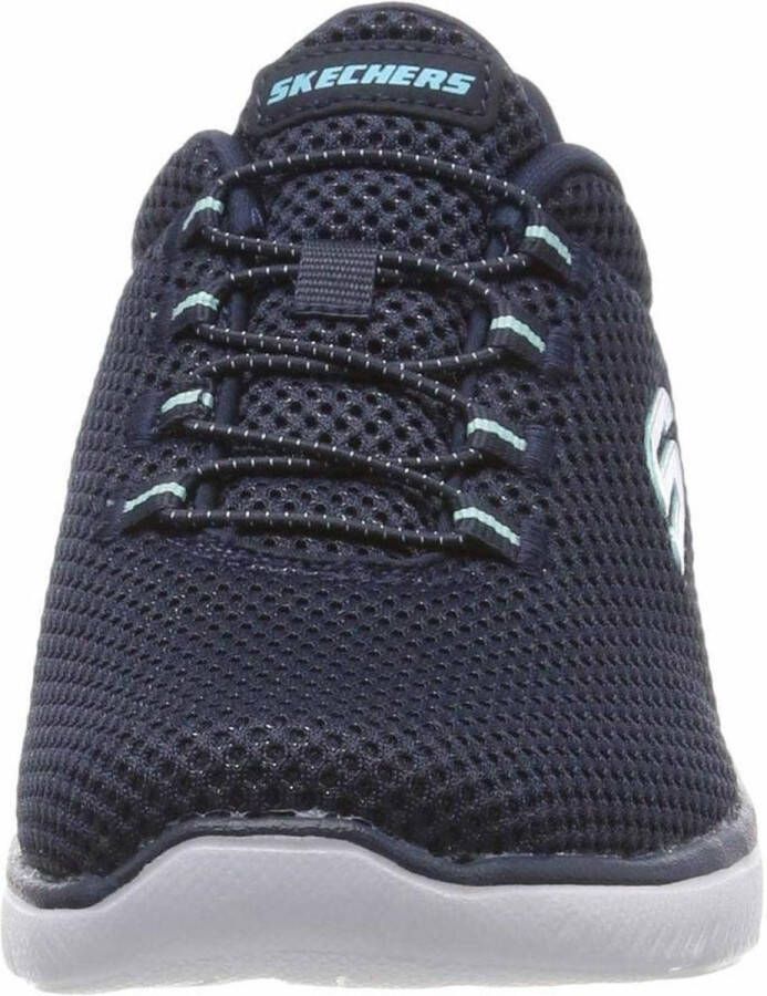 Skechers Summits dames sneakers blauw Extra comfort Memory Foam