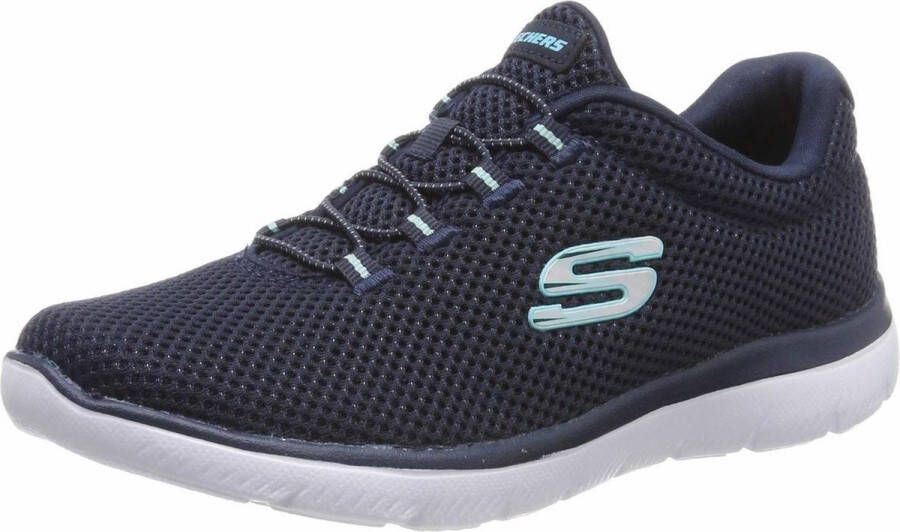Skechers Summits dames sneakers blauw Extra comfort Memory Foam