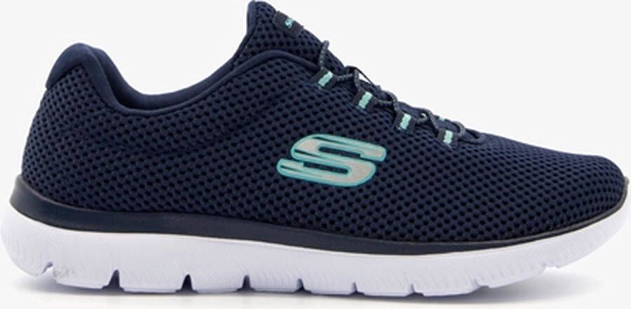 Skechers Summits dames sneakers blauw Extra comfort Memory Foam