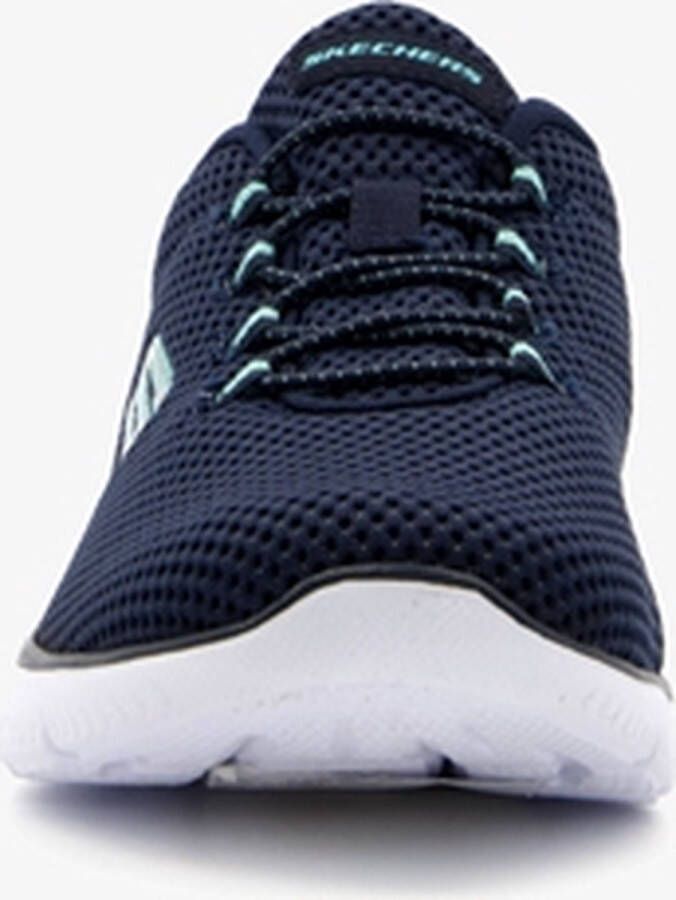 Skechers Summits dames sneakers blauw Extra comfort Memory Foam