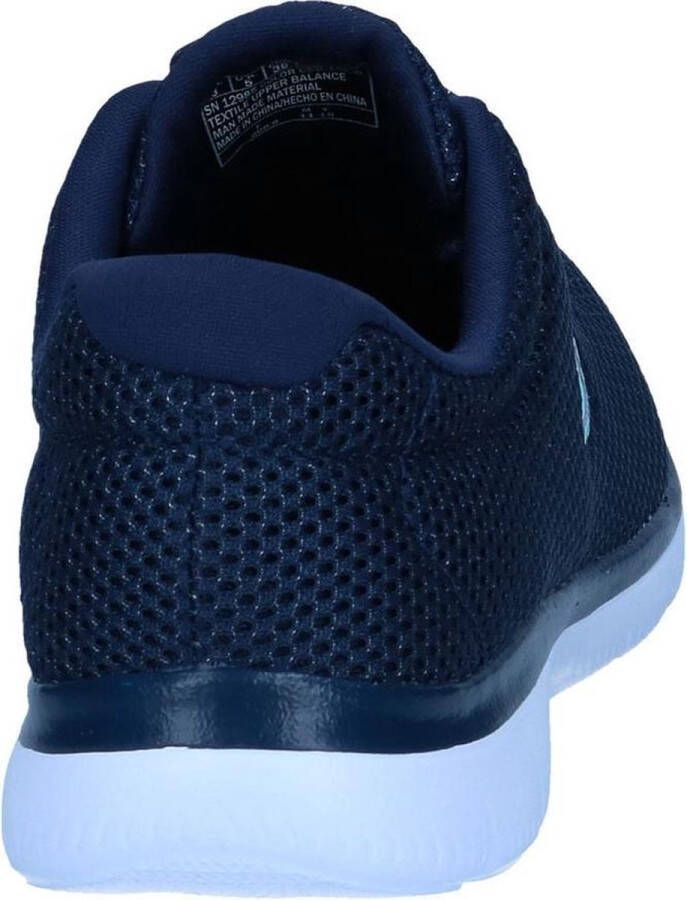 Skechers Summits dames sneakers blauw Extra comfort Memory Foam