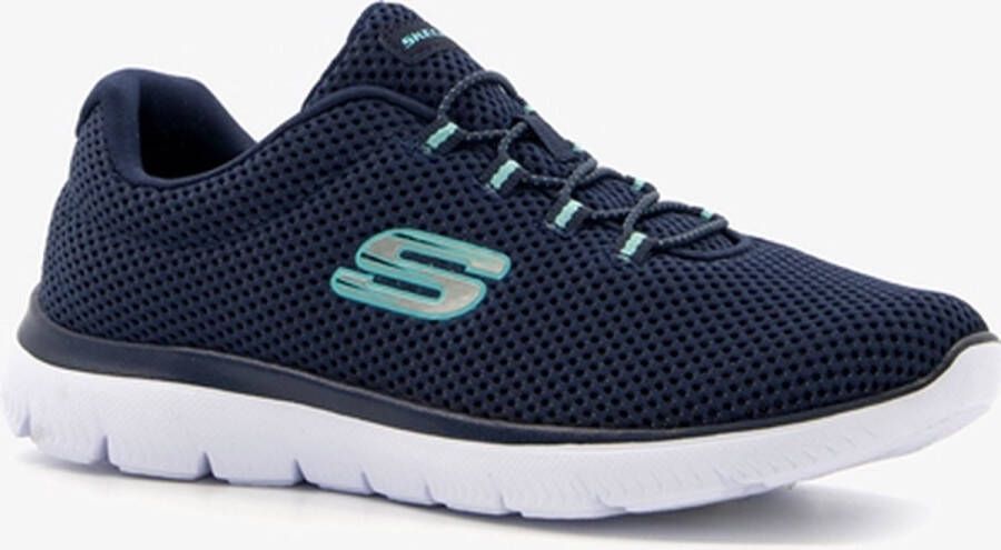 Skechers Summits dames sneakers blauw Extra comfort Memory Foam