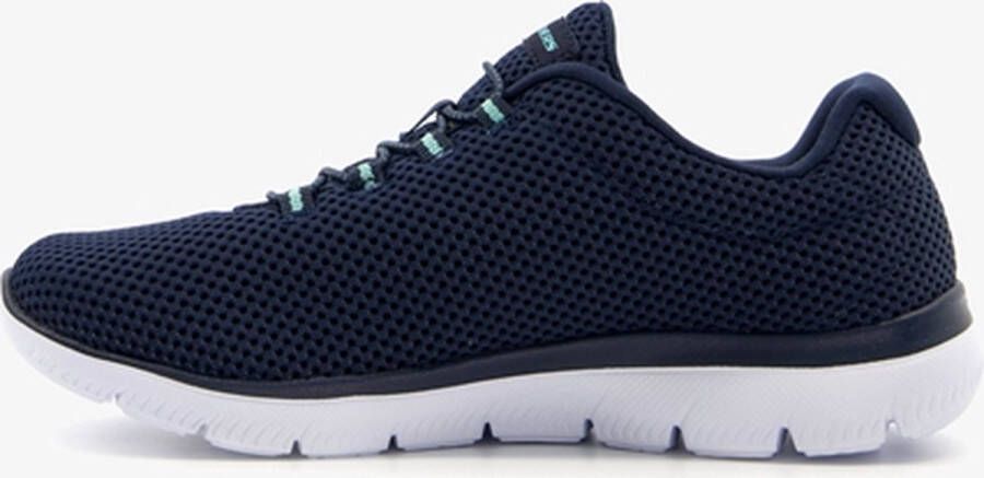 Skechers Summits dames sneakers blauw Extra comfort Memory Foam