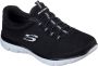 Skechers Summits dames sneakers Zwart - Thumbnail 12