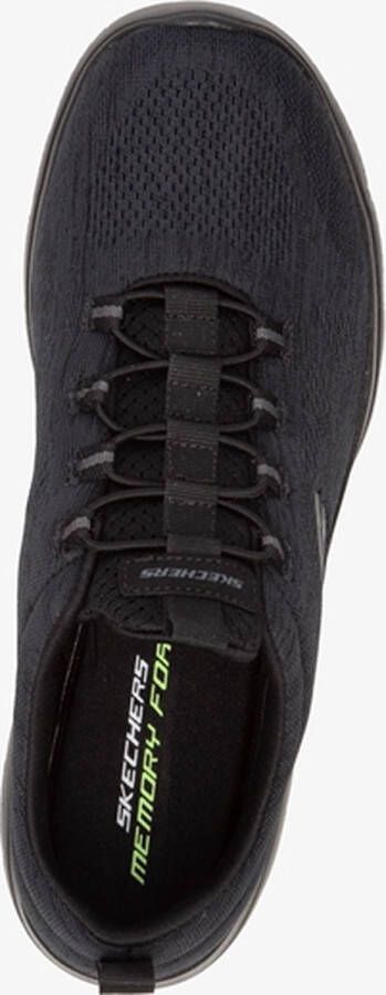 Skechers Summits heren sneakers zwart Extra comfort Memory Foam