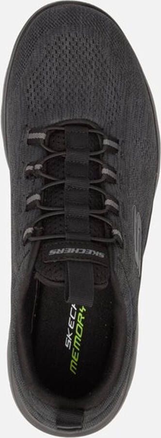 Skechers Summits Louvin Instappers zwart Textiel