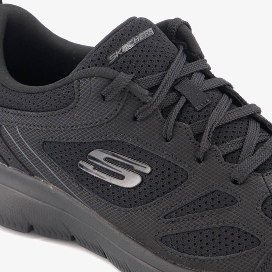 Skechers Summits-Suited dames sportschoenen Zwart Extra comfort Memory Foam