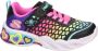 Skechers Sweetheart Lights Lovely Colo 302312L BKMT Zwart Roze 33 - Thumbnail 5