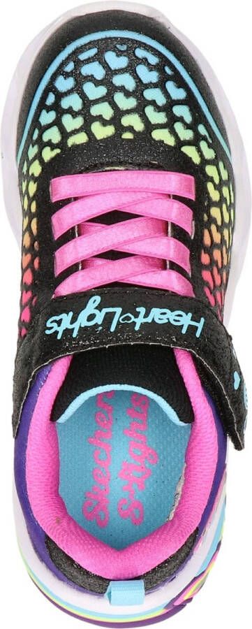 Skechers Sweetheart Lights Lovely Colo 302312L BKMT Zwart Roze 33 - Foto 6