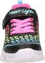 Skechers Sweetheart Lights Lovely Colo 302312L BKMT Zwart Roze 30 - Thumbnail 8