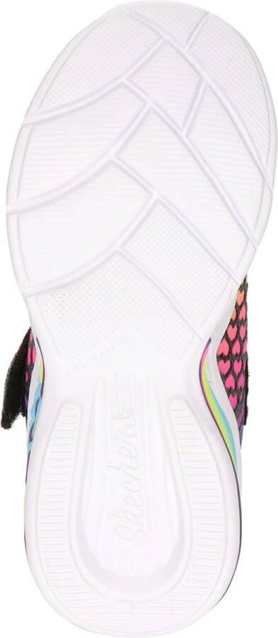 Skechers Sweetheart Lights Lovely Colo 302312L BKMT Zwart Roze 33 - Foto 9