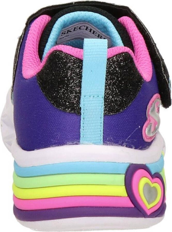 Skechers Sweetheart Lights Lovely Colo 302312L BKMT Zwart Roze 33 - Foto 10