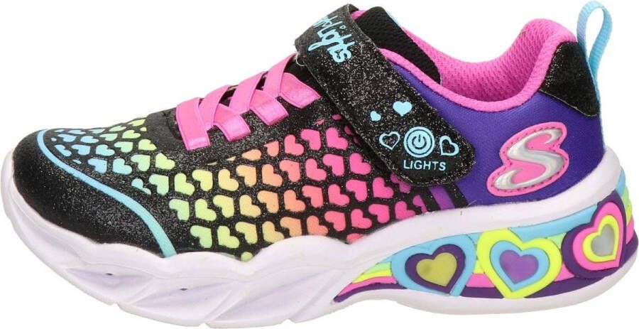 Skechers Sweetheart Lights-Lovely Colo Meisjes Sneakers Black