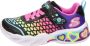 Skechers Sweetheart Lights Lovely Colo 302312L BKMT Zwart Roze 28 - Thumbnail 8