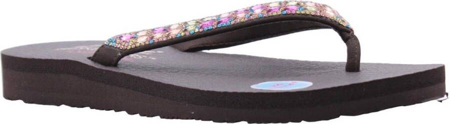 Skechers Teenslipper Black