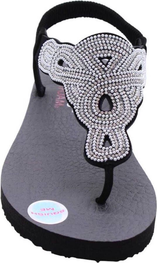 Skechers Sandalen MEDITATION-PEARL PERFECTION met elastische riempjes - Foto 3