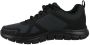 Skechers Track Bucolo 52630-BBK Mannen Zwart Trainingschoenen Sportschoenen - Thumbnail 24