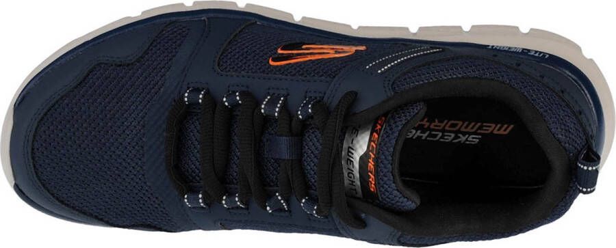 Skechers Track-Knockhill 232001-NVOR Mannen Marineblauw Trainingschoenen Sportschoenen - Foto 2