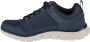 Skechers Track-Knockhill 232001-NVOR Mannen Marineblauw Trainingschoenen Sportschoenen - Thumbnail 4