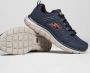 Skechers Track Knockhill heren sneakers Blauw - Thumbnail 10