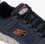 Skechers Track Knockhill heren sneakers Blauw - Thumbnail 7