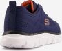 Skechers Atletische Trainingsneaker Blue Heren - Thumbnail 5