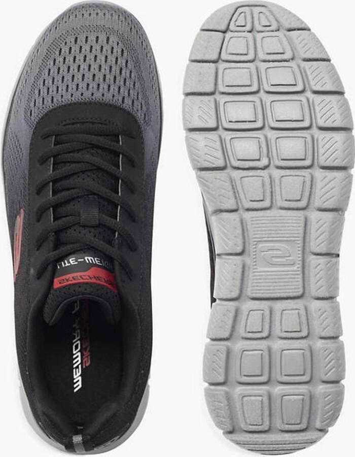Skechers Track Ripkent heren sneakers zwart grijs Zwart Extra comfort Memory Foam - Foto 11