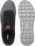 Skechers Track Ripkent heren sneakers zwart grijs Zwart Extra comfort Memory Foam - Thumbnail 11