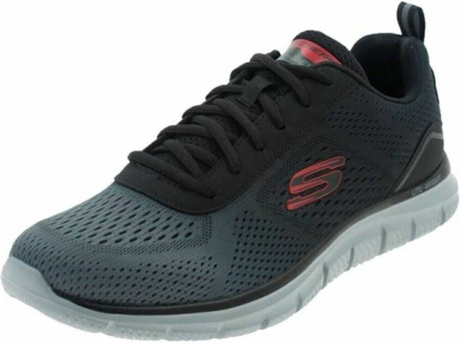 Skechers Track Ripkent heren sneakers zwart grijs Zwart Extra comfort Memory Foam - Foto 12