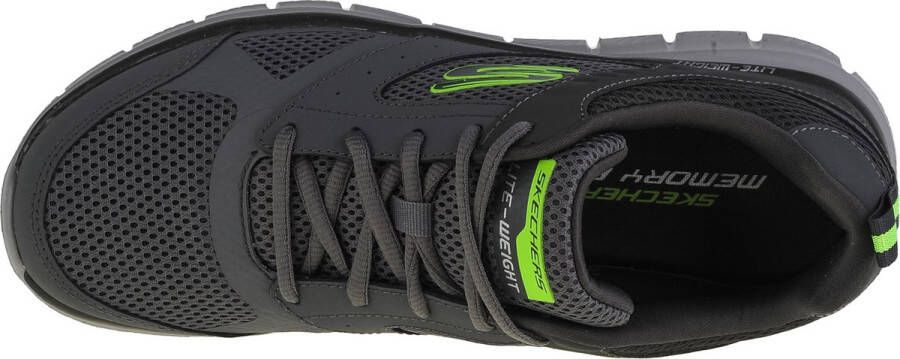 Skechers Track-Synta CHAR Mannen Grijs Sneakers Sportschoenen