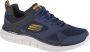 Skechers Track-Syntac 232398-NVY Mannen Marineblauw Sneakers Sportschoenen - Thumbnail 5