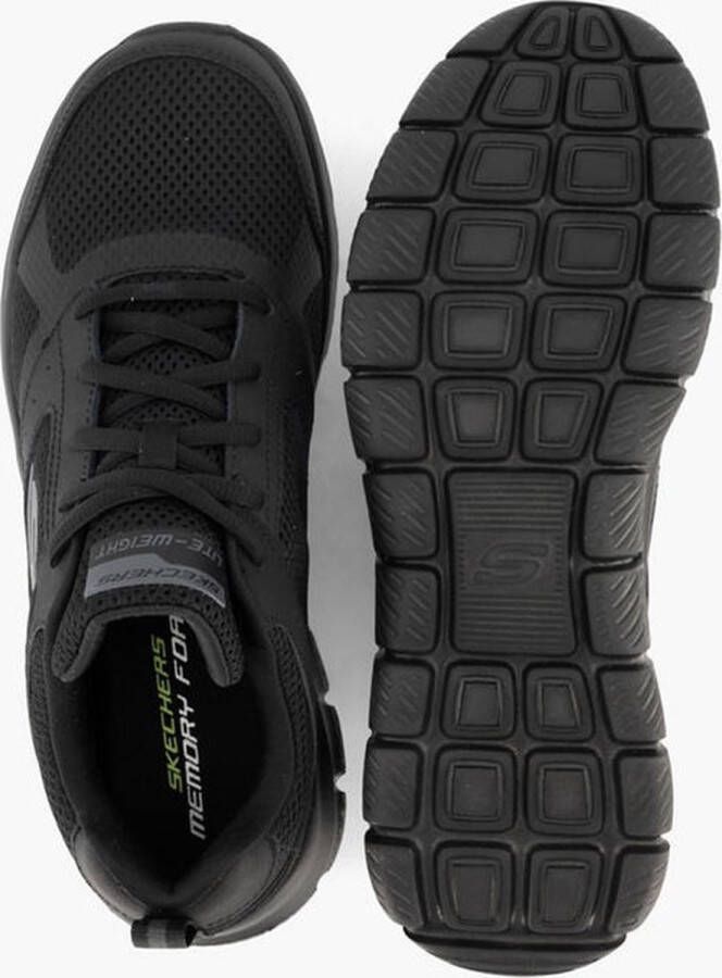 Skechers Track Syntac heren sportschoenen zwart Extra comfort Memory Foam - Foto 11