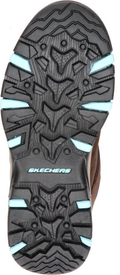 Skechers Trego Base Camp Dames Sneakers Chocolate